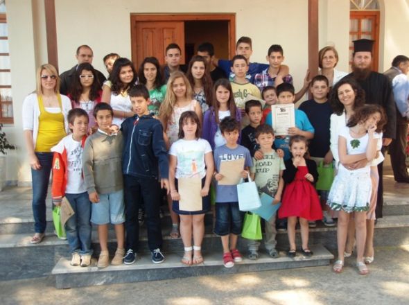 Αθλοπαιδιές και βραβεία στο Κατηχητικό Σχολείο Κοκκινορράχης