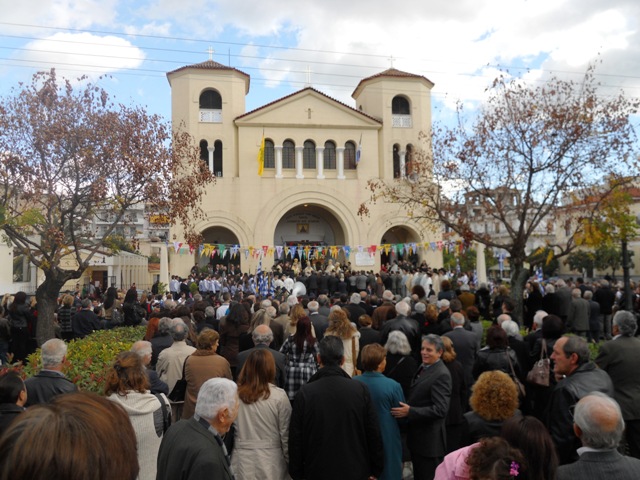 Με ξεχωριστή λαμπρότητα και εφέτος η πανήγυρη του Οσίου Νίκωνος στη Σπάρτη