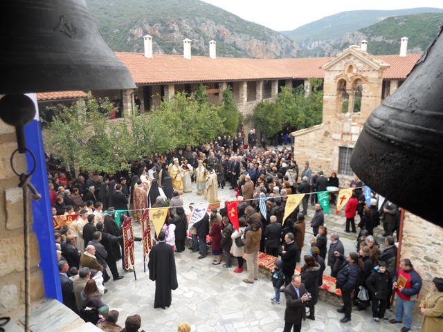 Λαμπρός εορτασμός στην Ι.Μ Αγίων Τεσσαράκοντα Μαρτύρων