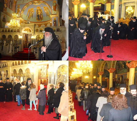 Ο ‘’Εσπερινός της Συγγνώμης’’ στον Ι.Ν Οσίου Νίκωνος Σπάρτης