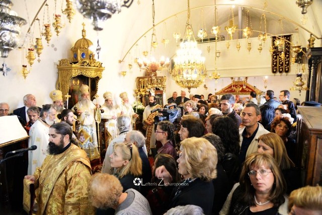 Παρουσία του Σεβ. Ποιμενάρχη μας εορτάστηκε για ενδέκατη χρονιά η εύρεση της Ιερής Εικόνας στην Ι.Μ Έλωνας
