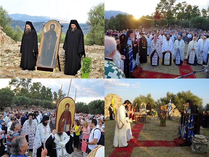 Σε μυσταγωγική ατμόσφαιρα ο Αρχιερατικός Εσπερινός στην αρχαία Σπάρτη