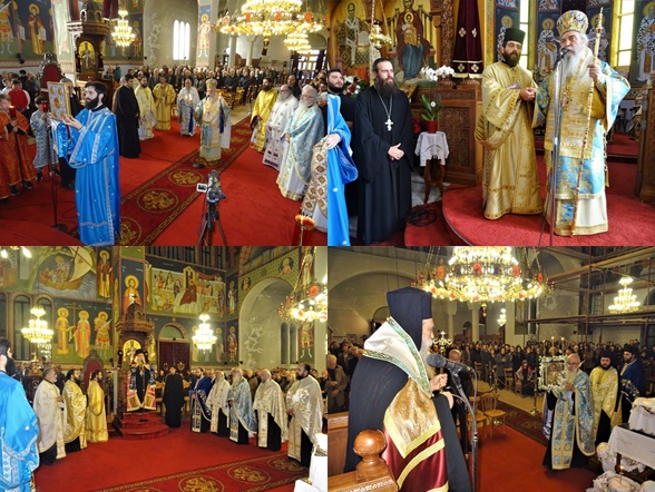 Λαμπρός εορτασμός στον Ι.Ν Αγίου Νικολάου Σπάρτης και εις Διάκονον χειροτονία