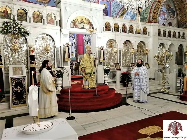 Ετήσιο μνημόσυνο για τους κτήτορες και ευεργέτες του Ι.Ν Οσίου Νίκωνος Σπάρτης
