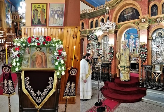Η εορτή της Αγίας Βαρβάρας στον Ι.Ν Καλογωνιάς Σπάρτης