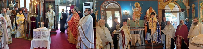 Ο εορτασμός των Αγίων Κωνσταντίνου και Ελένης σε Μεγαλόπολη και Καραβά